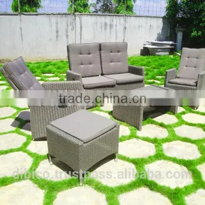 Relax Comfortable Garden Rattan Furniture Sofa Set thumbnail-5