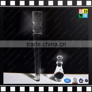 New Arrival Acrylic Table Leg Polished High Transperant Acrylic Furniture Leg PMMA Lucite Acrylic Bench Leg Wholesale Price thumbnail-1