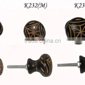 Small Wooden Knob,Decorative Wooden Knobs thumbnail-1