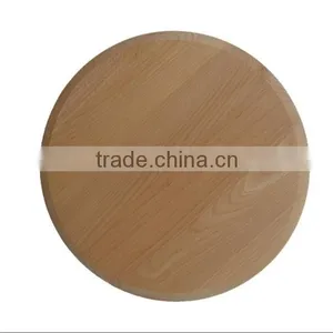 Beech Round Chopping Board With an Oiled Finish thumbnail-1