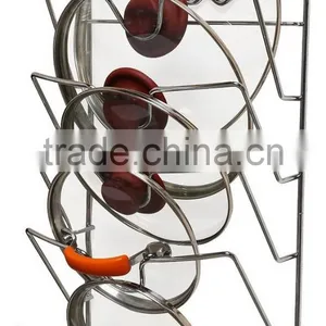 Kitchen Cabinet Wire Pot Lid And Pan Holder thumbnail-6