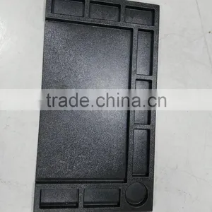 Black Material Thick ABS Custom Large Plastic Tray thumbnail-1