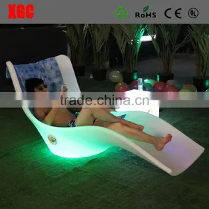 Round Lounge Waterproof Pool Sunbed Lounge Chair GF119 thumbnail-2