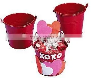 Colorful Gift Bucket With Printed Logo thumbnail-1