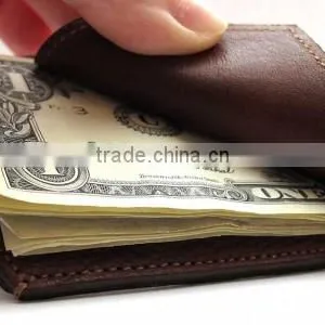 Brown Little Front Pocket Wallets Card Holder thumbnail-3