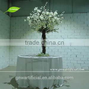 BTR150 GNW 12ft White Artificial Magnolia Flower Trees Decorative Tree Wedding Wish Tree for Wedding Decorations thumbnail-3