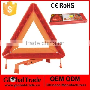 Warning Triangle With LED Light.Emergency Warning Sign Triangle Folding Reflective Hazard Breakdown Kit .A0979 thumbnail-1