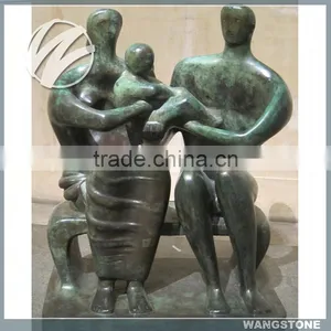 Modern Bronze Garden Family Sculpture Hot Sale thumbnail-5