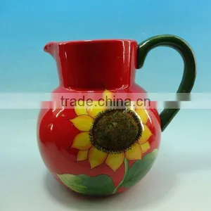 Sunflower Ceramic Water Bottle thumbnail-1