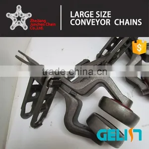 X348 OEM Manufacturing Made in China Detachable Drop Forged Overhead Chain thumbnail-4