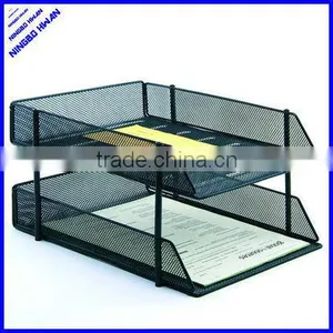2014 Best Selling 4 Tier Office Metal Stackable Desk Letter Tray,office Desk Tray thumbnail-1