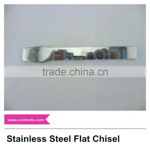 Non-magnetic Stainless Steel Flat Chisel Cross Cutting,SS Flat Spade,304 Stainless Steel Tools thumbnail-1