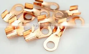 Real Copper GB Copper Lugs OT-10A Copper Wire Connector Terminals thumbnail-2