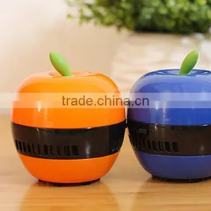 Wholesale Multicolor Mushroom Portable Desk Mini Plastic Apple Vacuum Cleaner thumbnail-4