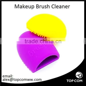 Cleaning MakeUp Washing Brush Silica Glove Scrubber Board Cosmetic Clean Tools thumbnail-1