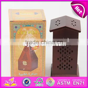 2017 Top Sale Double Sides of the Top Wooden Bakhoor Burner for Sale W02A261-S thumbnail-1