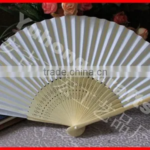 Japanese Promotional Bamboo Paper Fan thumbnail-4