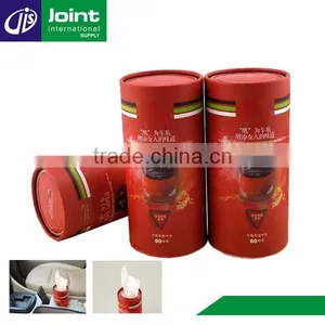 Round Cardboard Carton Box Tube For Packing Facial Tissue Paper thumbnail-1