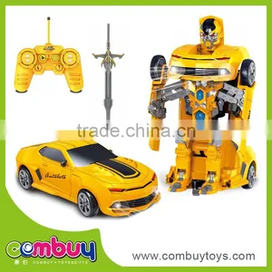 New Design Cartoon Deformation Model Remote Control Fighting Robot Toy thumbnail-1