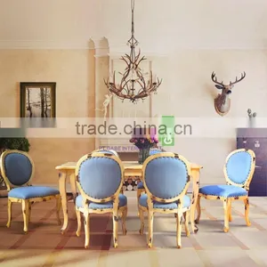 Dining Table Set France Style Model Fernando thumbnail-1