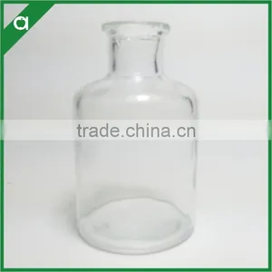 120ml/ 150ml Clear Circle Cylinder Glass Bottle for Fragrance Aroma Reed Diffuser thumbnail-1