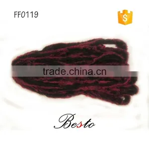 Autumn and Winter High-end New Top Fashion Feather Boa Cheap Dyed Bulk Red thumbnail-2