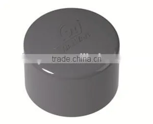 HIGH QUANLITY END CAP OF PVC GB INDUSTRIAL PRESSURE PIPES & FITTINGS FOR WATER SUPPLY thumbnail-1