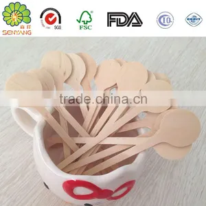 Drink Round Head Wood Stirring Stick for Coffee thumbnail-4