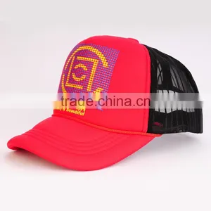 2015 Mesh Trucket Hat and Cap With Embroidery LOGO thumbnail-1