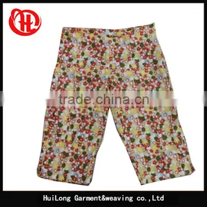 Wholesale Factory Lady Short Pants Printed Floral Stock Women Cheap Shorts thumbnail-6