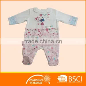 New Fashion Cartoon Printed Cotton Kids Clothes Romper thumbnail-1