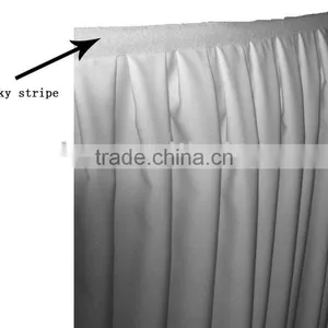 Satin Table Skirting, Polyester Table Skirts thumbnail-1