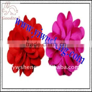Grosgrain Ribbon Flowers Artificial Flowers Grosgrain Peony Flowers thumbnail-1