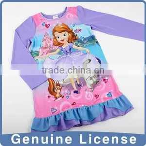 Children Sleepwear Beautiful Girl's Dress thumbnail-1