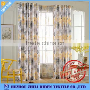 Cheap Floral Printed Oriental Curtains Fabric thumbnail-1
