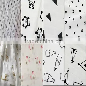 Extra Large Baby Patterned Muslin Cloth Swaddle 120 x 120 thumbnail-1