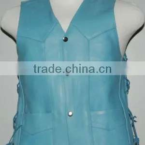 Best Quality Fashion Man Leather Vest thumbnail-1