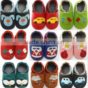 OEM or Stocked Designs Infant Shoes,Baby Leather Shoes,soft Sole Baby Shoes, thumbnail-1