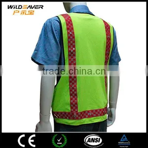 LED Clothing Sports Jersey Police Work Security Uniform thumbnail-3
