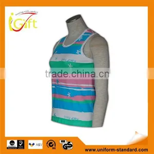 Chinese Manufatory High Quality New Design Gym Tank Tops thumbnail-1