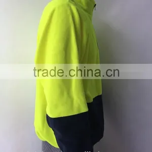 100% Polyester Fleece Contrast Safety Sweatshirt Meet AS/NZ 1906.4:2010 thumbnail-3