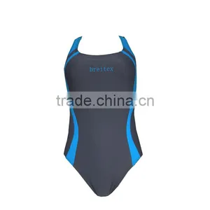 2017 OEM Customize Service Competition Women One Piece Swimwear thumbnail-2