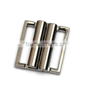 19.5mm Metal Alloy Down Coat Belt Buckle Waist Cummerbund Elastic Strap Buckle Nickle,black,gold BK-090 thumbnail-4