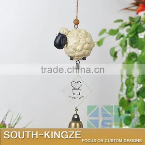 Sheep, Cat, Japanese Anime Character Resin Cute Cartoon Bell Wind Chime thumbnail-6