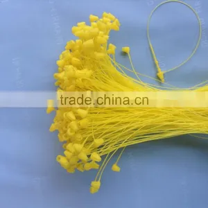 9 Inch PP Yellow Loop Lock Pins for Garments thumbnail-3