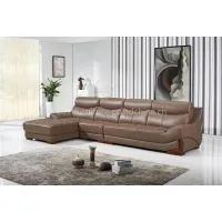 Lizz Fashionable Leather Sofa thumbnail-1