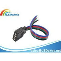 RGB LED Strip 4 Pin Female Connector Cable thumbnail-1