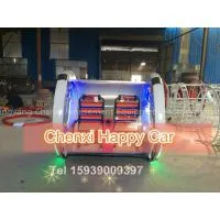 China Popular Amusement Rides, 2 Wheels Rotating Self- Balanced Racing Ride for Family thumbnail-2