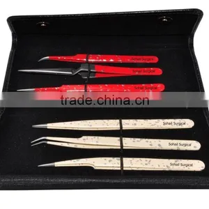 Eyelash Tweezers Stainless Seal thumbnail-3