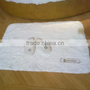 Luxury Cotton Star Hotel Bath Rug and Slipper thumbnail-1